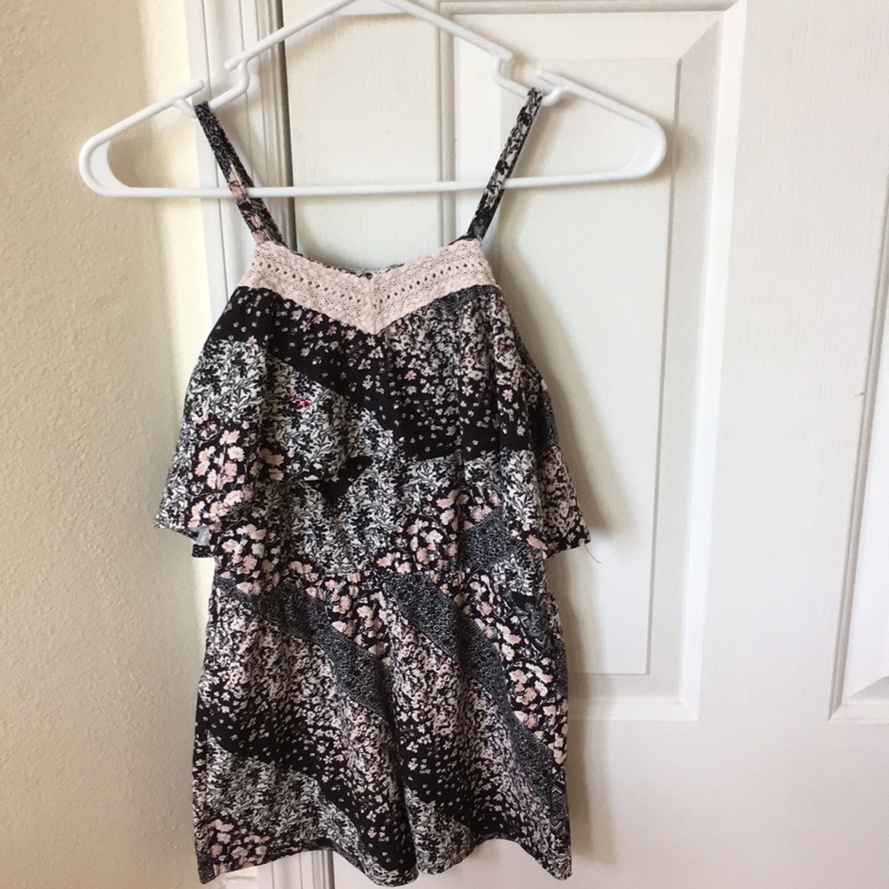 Floral Lace Romper